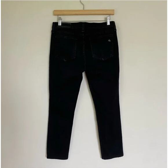 Rag & Bone High Rise Skinny Jeans in Coal Size 28 - Picture 4 of 8